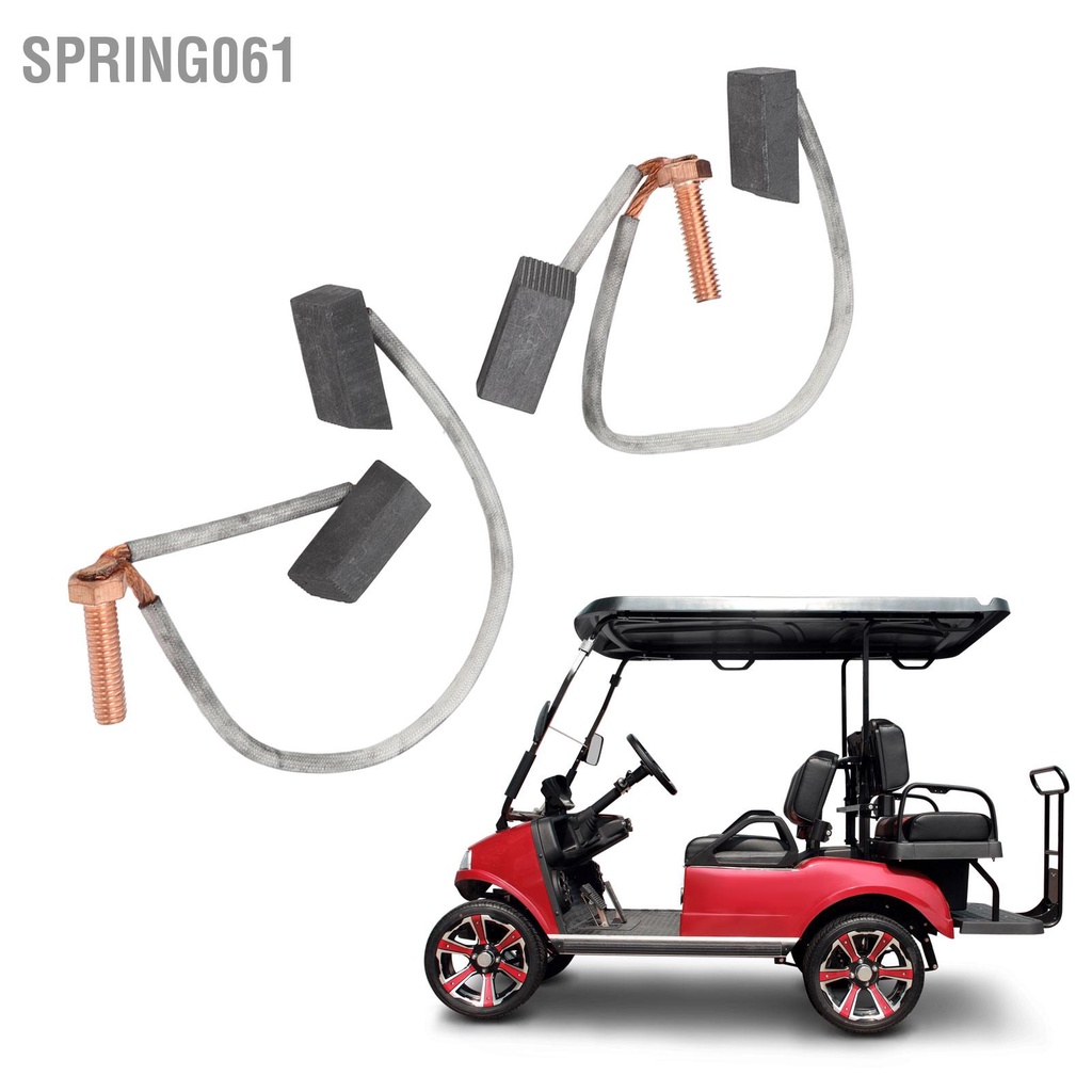 [Hàng Sẵn] 2 cái Bộ bàn chải động cơ 1017946 Club Car Phụ kiện cho G8 G9 G14 G16 Electric 36 48volt GE 1994 ‑ up【Spring061】