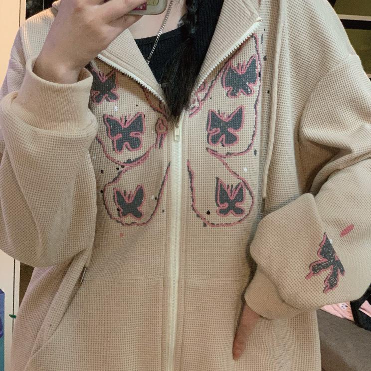 Áo Khoác Cardigan Mỏng Có Mũ Trùm Đầu Thời Trang Mùa Thu Cho Nữ 2021