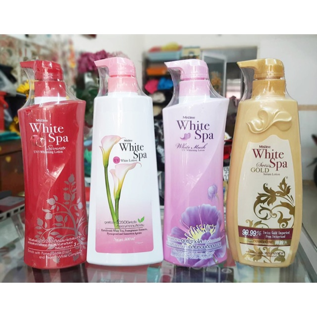 Sữa dưỡng thể mistine white spa thái lan