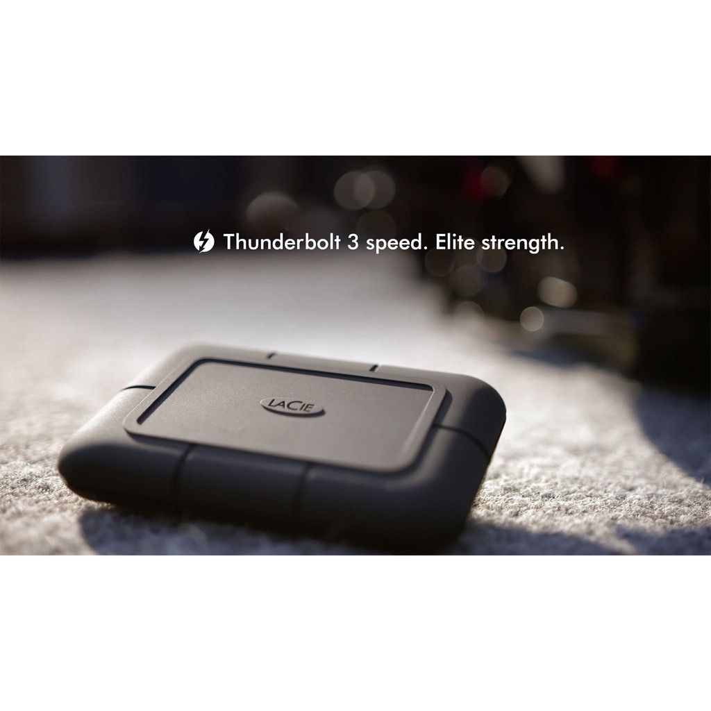 Ổ Cứng Di Động Thunderbol 3 - SSD Lacie Rugged Pro 2TB dùng quay dựng video 8K