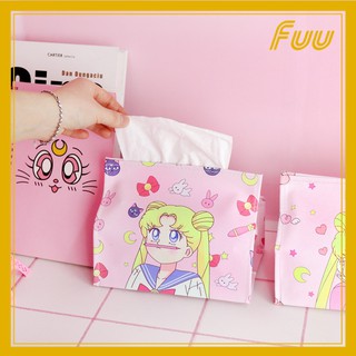 Túi đựng giấy ăn để bàn Thủy Thủ Mặt Trăng (Sailor Moon) mẫu 1