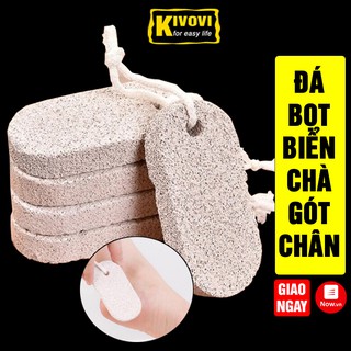 Đá Bọt Biển Chà Gót Chân Có Quai - Dụng Cụ Chà Gót Chân Đá Tẩy Tế Bào / Mài Gót Chân - Kivovi