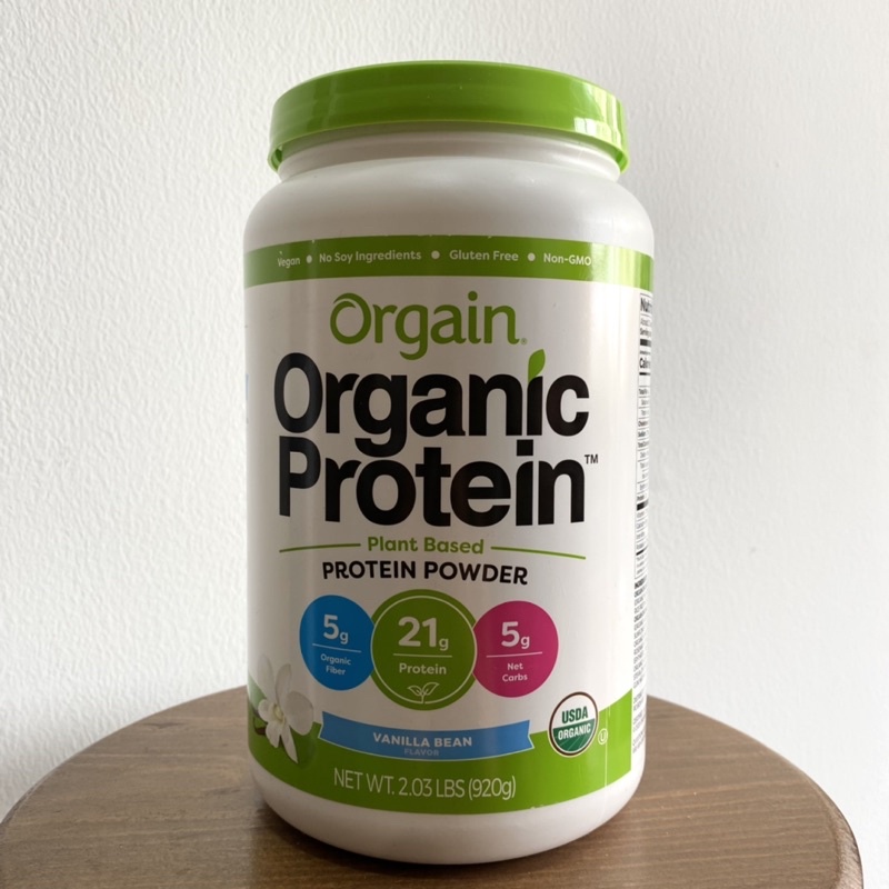 Bột đạm thực vật hữu cơ Orgain Organic Protein powder vị vanilla 920g order US by air