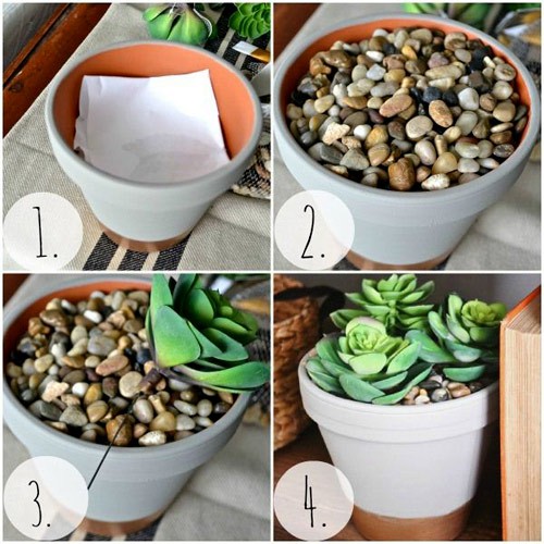 Đá Cuội Tự Nhiên Trang Trí Hỗn Hợp 1 KG