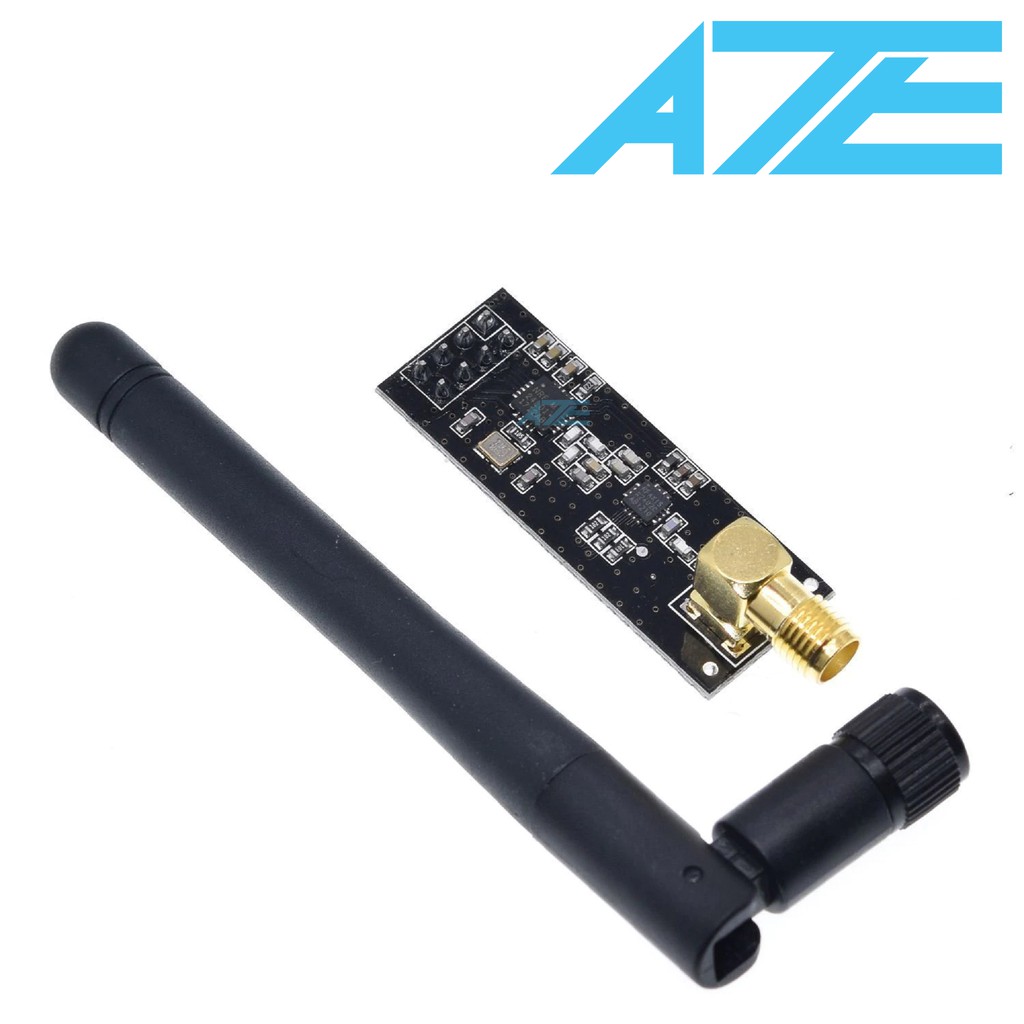 Mạch Thu Phát RF NRF24L01 + PA + LNA 2.4Ghz Anten Rời -