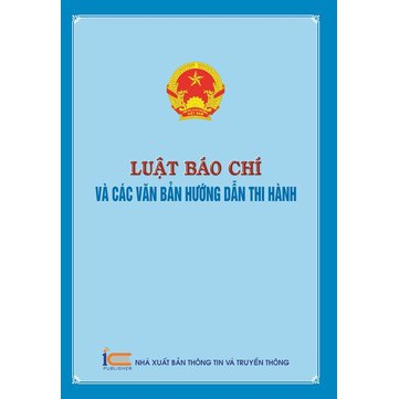 sách Luật báo chí và các văn bản hướng dẫn thi hành