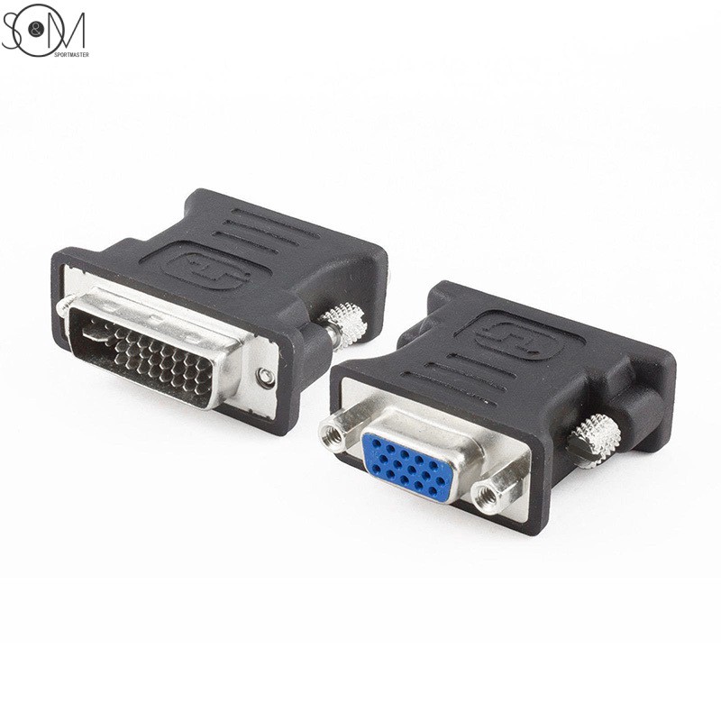 Đầu Chuyển Đổi 24 + 5pin Dvi Sang Vga Dvi-I Pc Tft | BigBuy360 - bigbuy360.vn