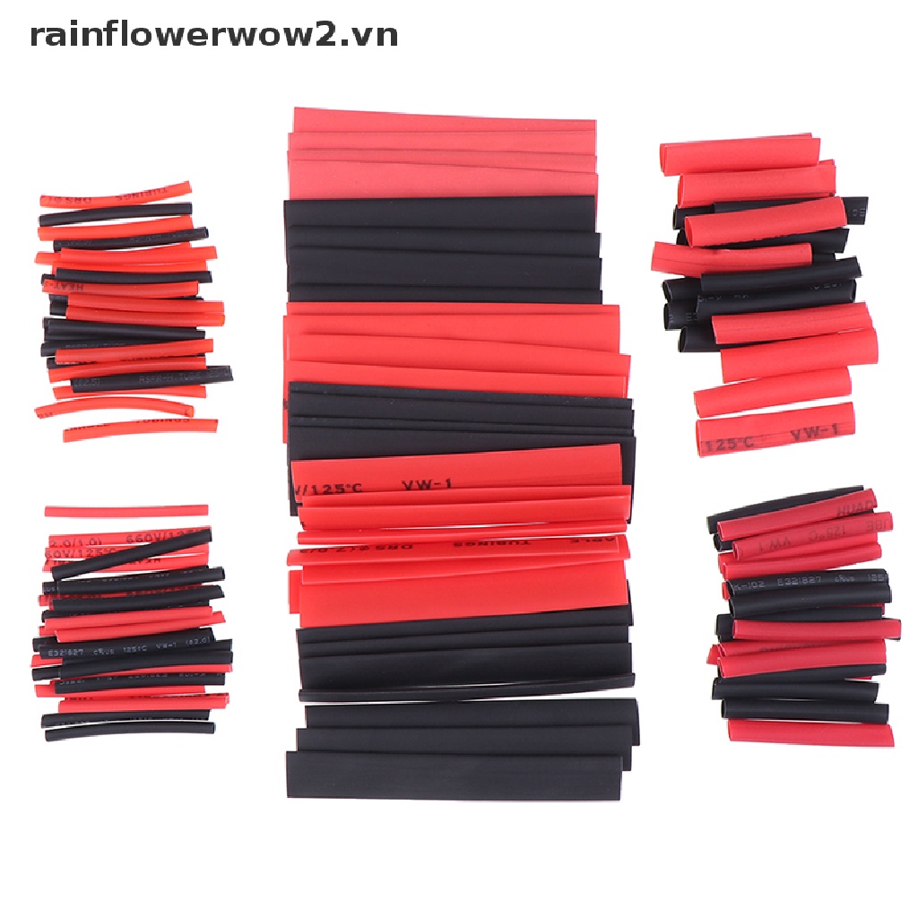 Bộ 127 ống co nhiệt chống chịu tốt với thời tiết