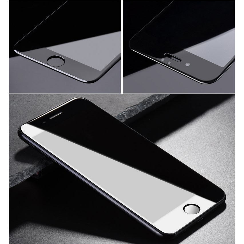 [Full Keo Tốt] Kính Cường Lực iPhone 7 Plus/ 8 Plus 5D FULL Viền Màu Cứng