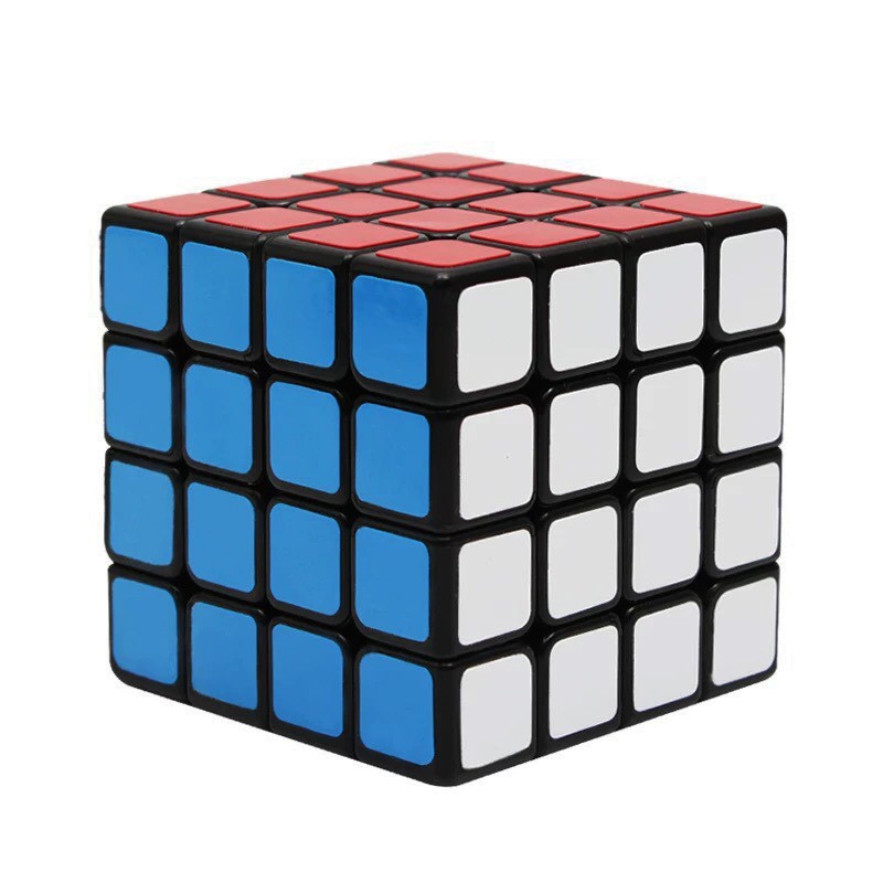 Rubik 4x4 - Rubik 4x4x4 Đen Sticker Cao Cấp Xoay Trơn, Cực Mượt, Bẻ Góc Tốt