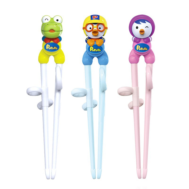 Đũa tập gắp cho bé, tập ăn xỏ ngón bằng nhựa nhãn hiệu Edison