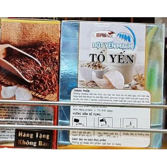 Bột yến mạch tổ yến Anpha hộp