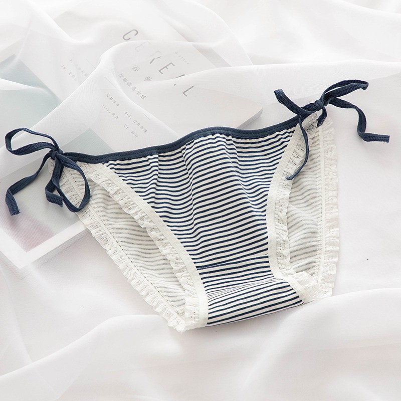 Quần lót nữ cotton đính nơ gợi cảm tôn dáng sexy QL20 | BigBuy360 - bigbuy360.vn