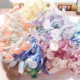 Bịch 100 dây buộc tóc xinh đủ màu 😍