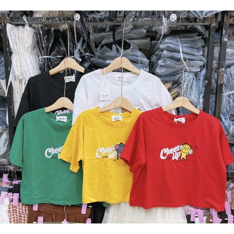 Áo thun croptop form rộng