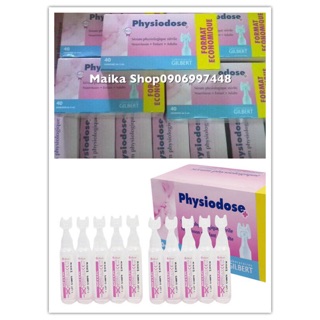 Nước muối sinh lý Pháp Physiodose có khả năng vô trùng, không chất bảo quản