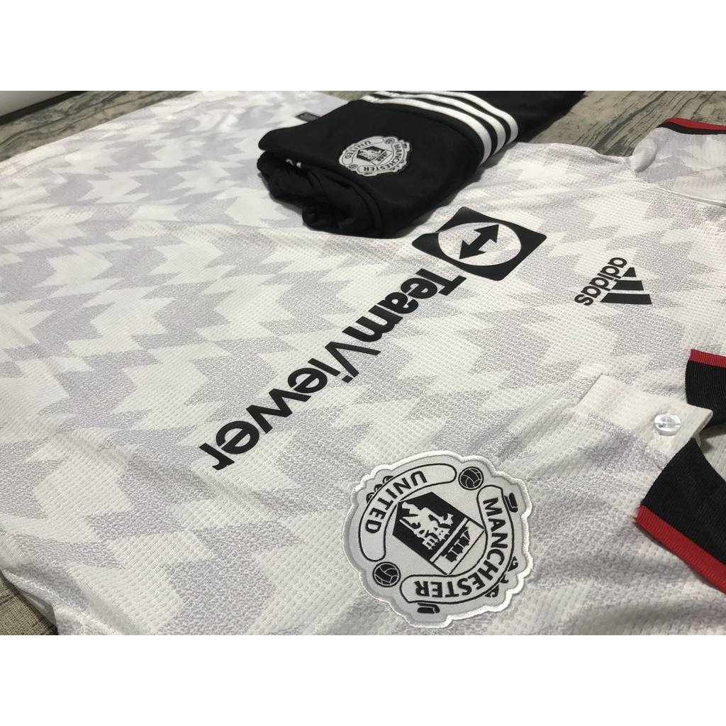 Áo bóng đá CLB Manchester UINITED- mùa giải mới- chất Polyeste Gai Thái cao cấp full logo