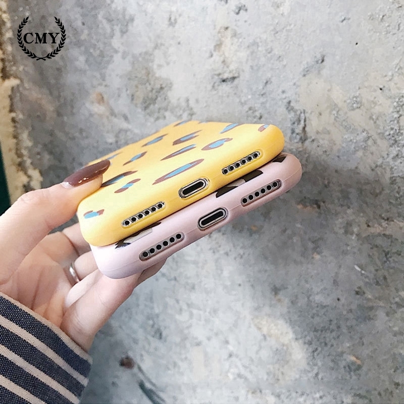 Ốp lưng in họa tiết da báo cho iPhone11/11Pro 11pro Max X XR XS XS MAX 78 plus SE | BigBuy360 - bigbuy360.vn