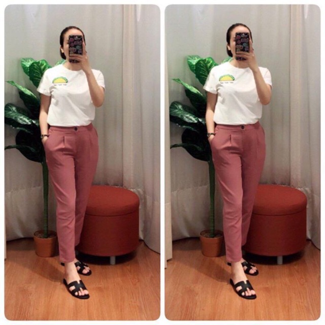 combo 2 quần baggy mango