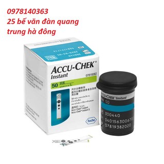  Hộp 50 Que thử đường huyết Accu-Chek Instant