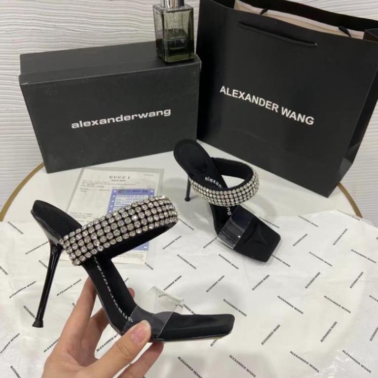 [ADP LUXURY] Cao Gót Mika Quai Đá Alexander Wang Full Size 34-39