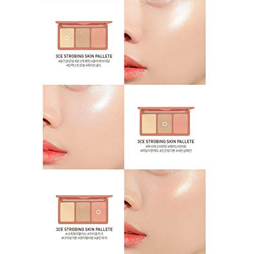 Bảng Highlight 3CE Strobing Skin Palette 12g