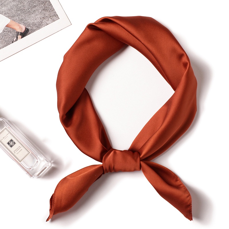 Khăn Lụa Satin Vuông 70cm Dành Cho Nữ WJ1026-214