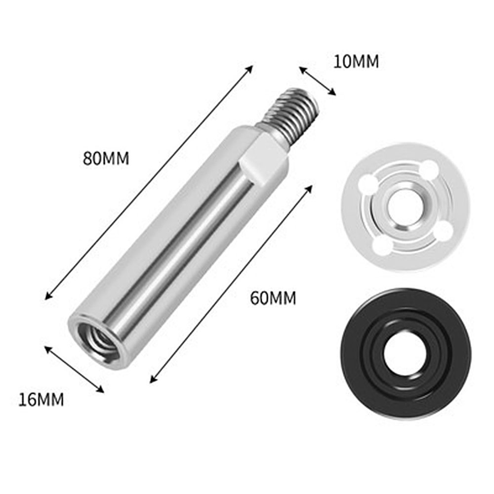 Trục Nối Dài Máy Mài Góc 80mm M10 Chuyên Dụng