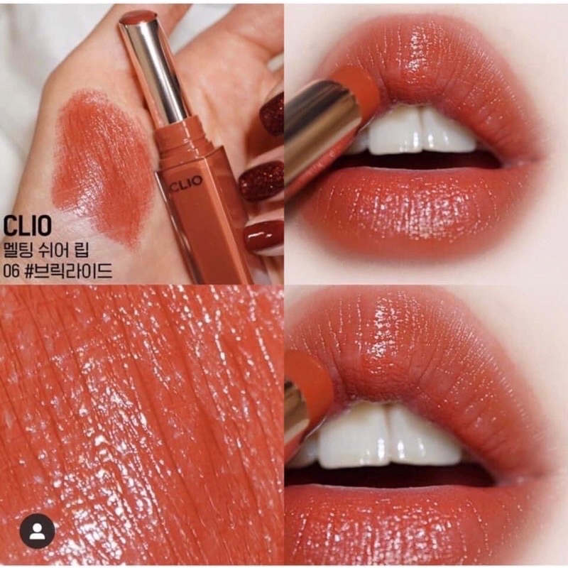 Son bóng Clio Meting Sheer- Chính hãng Store Hàn Quốc
