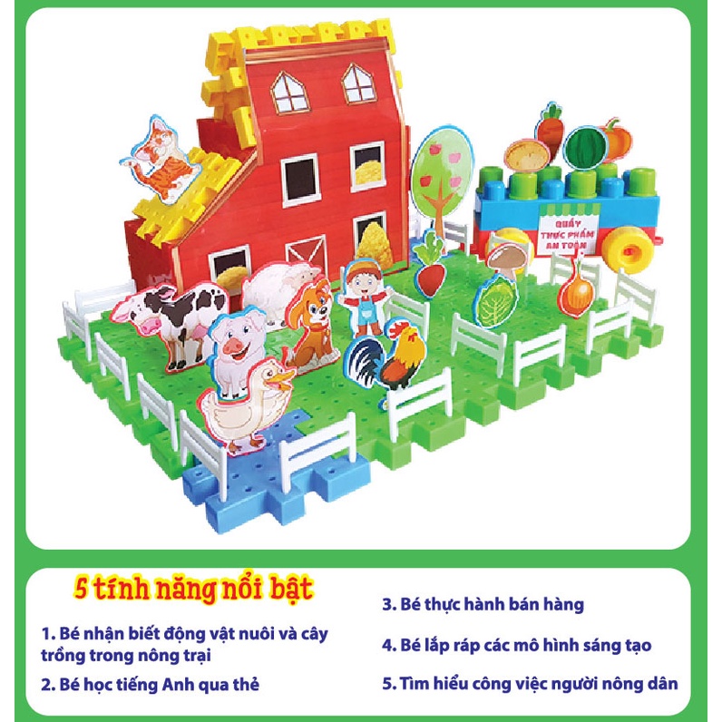 Ghép Hình Sáng Tạo Khám Phá Nông Trại  (SATO 44)