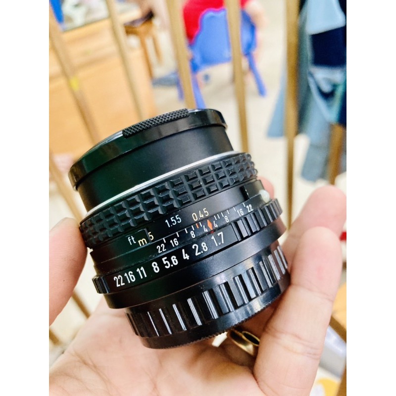 Lens SMC Pentax M 50f1.7, Lens SMC Pentax-M 50mm f1.7 ngàm pentax K