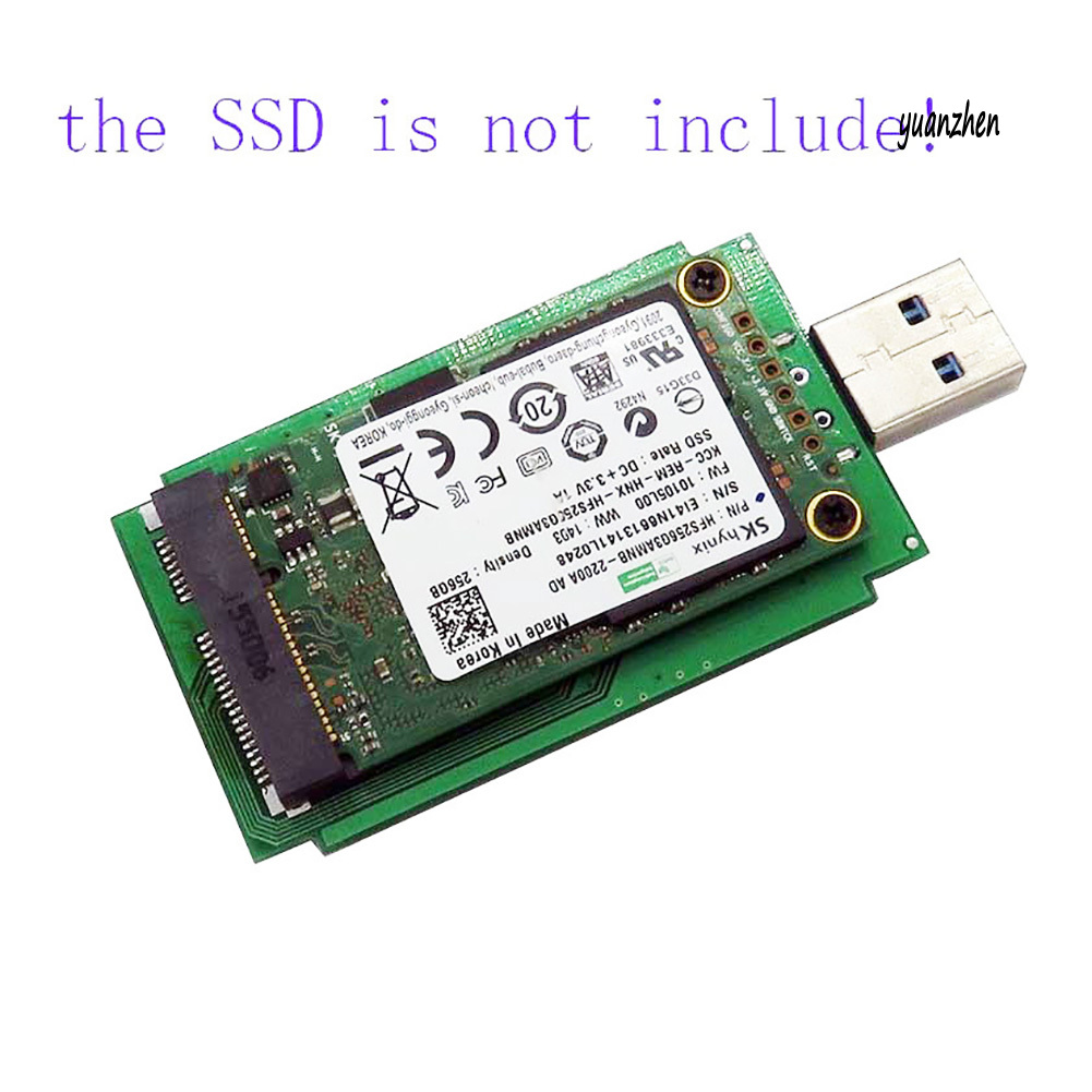 Hộp Đựng Ổ Cứng Ssd Mini Msata Sang Usb 3.0 Tốc Độ Cao | BigBuy360 - bigbuy360.vn