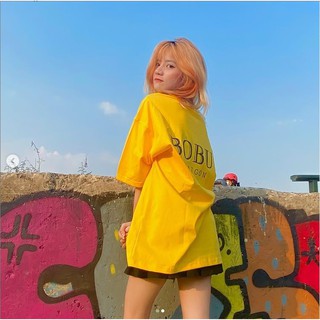 Áo thun bobui basic tím,vàng chuẩn REAL full tag túi