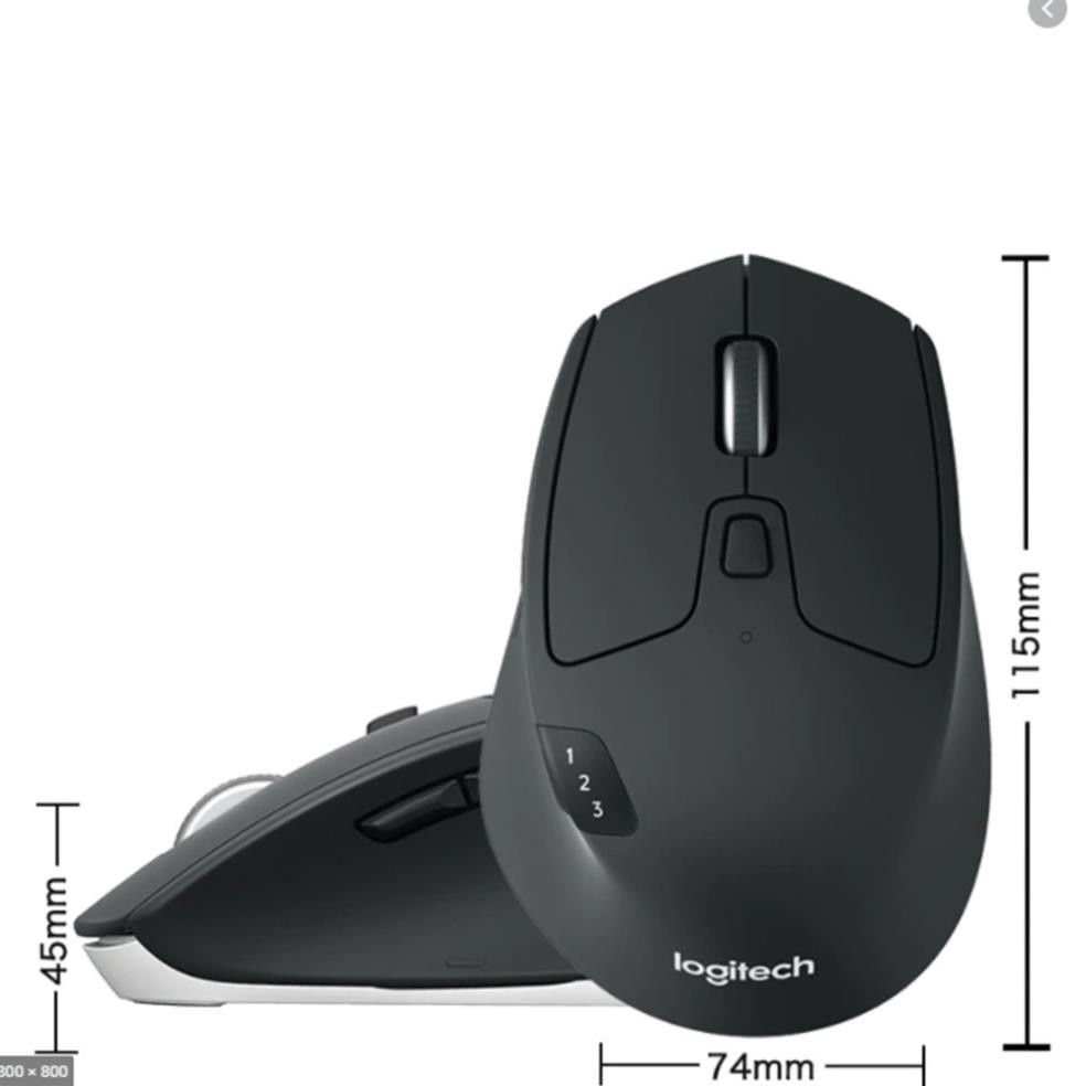 Chuột máy tính không dây Logitech M720 màu đen