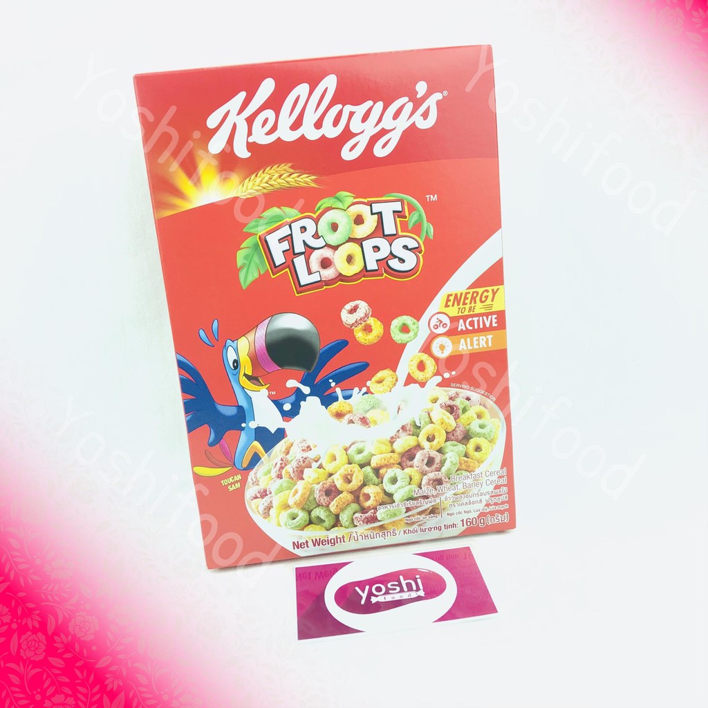 Ngũ Cốc Dinh Dưỡng Kellogg's Froot Loops 160gr - Thái Lan