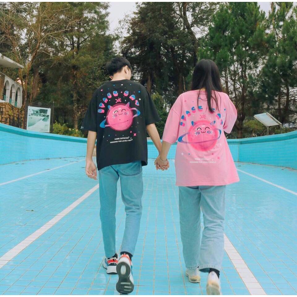 ÁO FORM RỘNG SPACE CAT SIÊU HOT