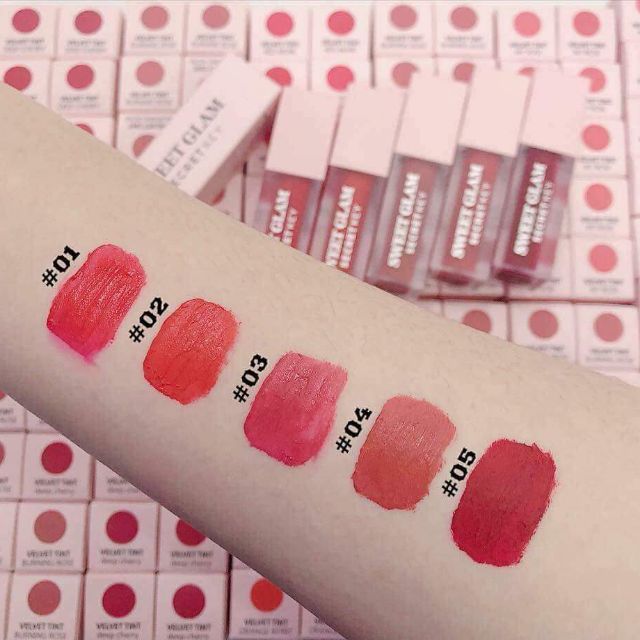 Son Kem Lì Secret Key Sweet Glam Velvet Tint