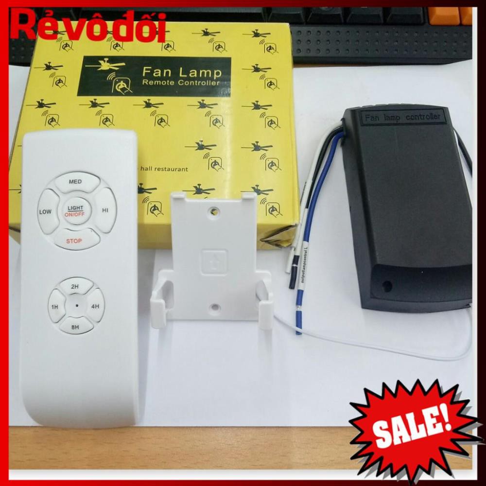 [HC MART SG] Bộ điều khiển quạt trần từ xa cao cấp - remote quạt - mạch điều khiển - DKQD