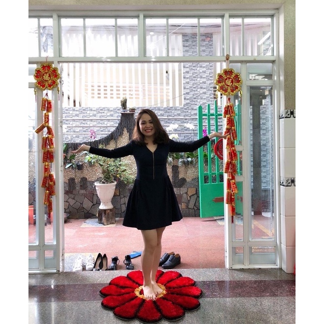 ĐẦM ELISE XANH ĐEN