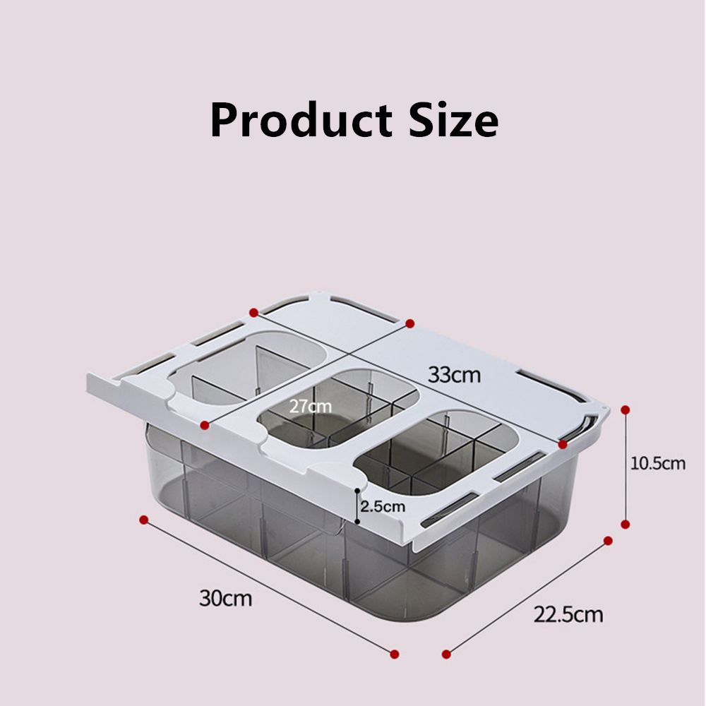 Hộp đựng đồ lót sức chứa lớn bằng nhựa có nhiều màu tiện dụng dành cho gia đình