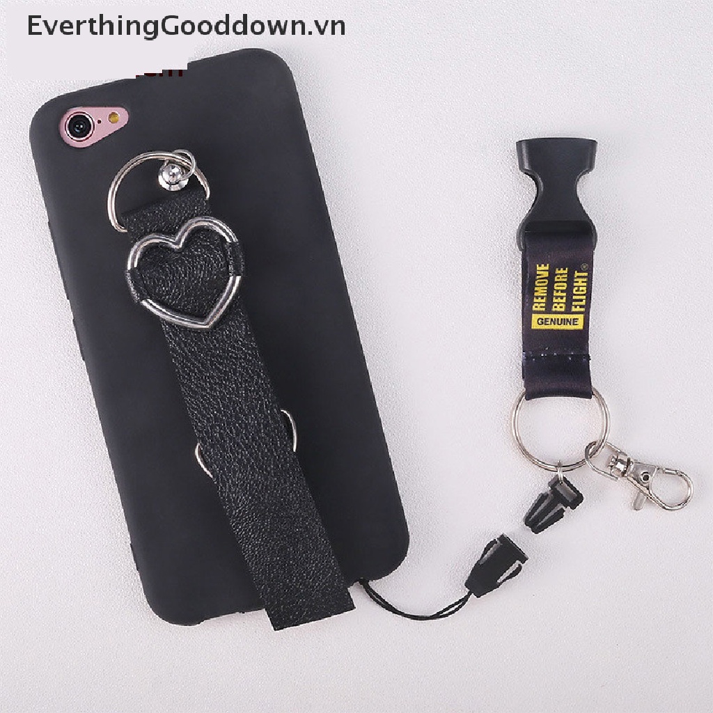 Everthinggooddown Dây Đeo Thẻ id Đeo Cổ Tháo Rời Được Trước Chuyến Bay Thời Trang