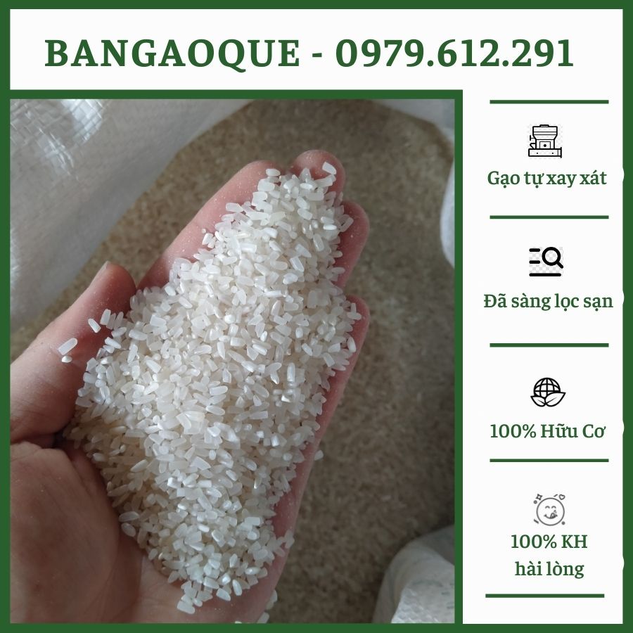 1kg Gạo Tấm - Tấm Thơm Dẻo Không Chất Bảo Quản
