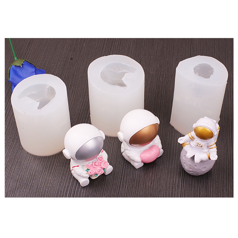 Khuôn Silicone Làm Trang Sức Hình Phi Hành Gia