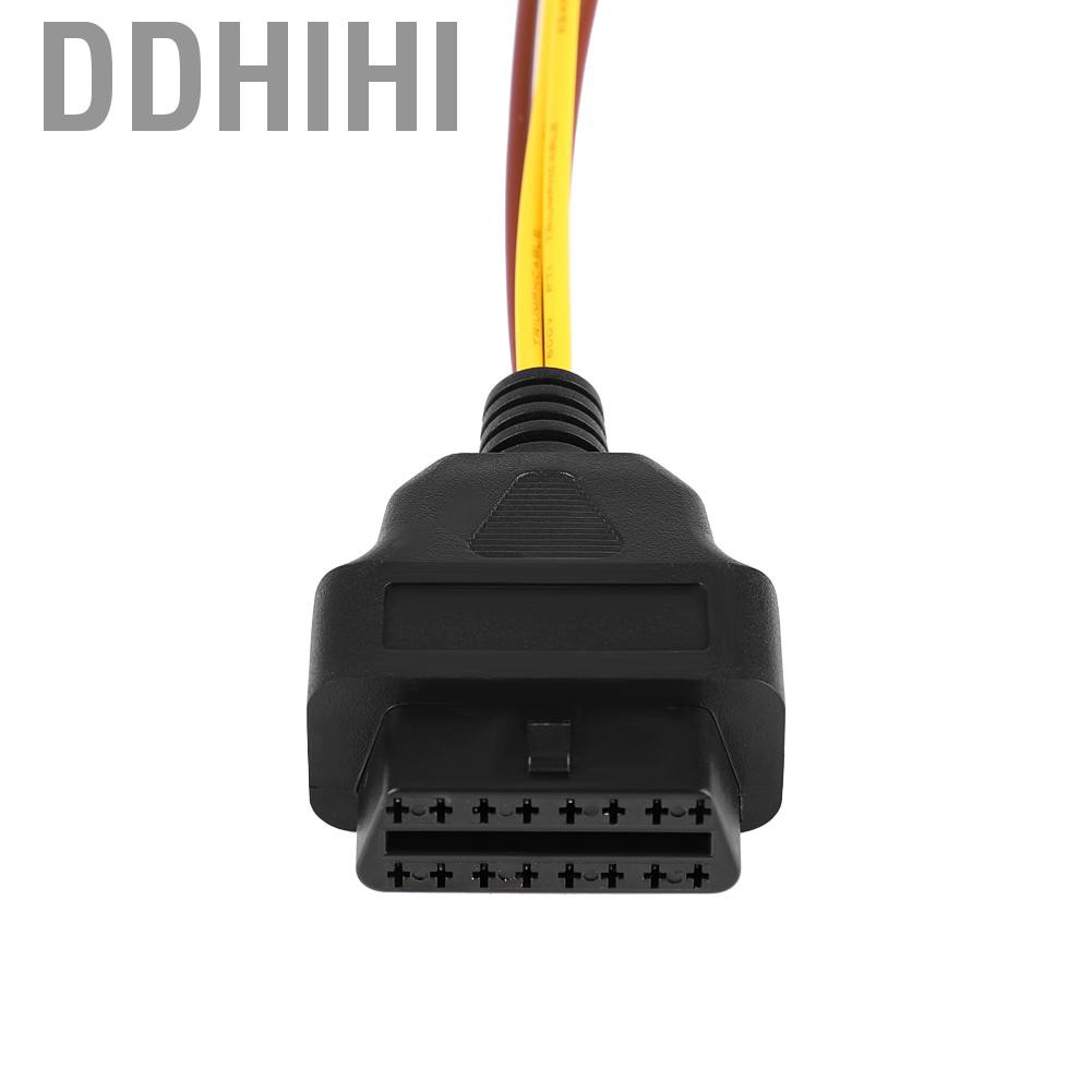 Dây Cáp Ddhihi Obd2 Mở Rộng 16 Pin Đầu Cái Sang Cổng Cắm 30cm