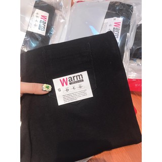 [kèm ảnh thật+video] Quần legging warm túi zip