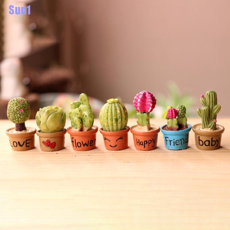 Set 5 Mô Hình Búp Bê Mini Trang Trí Nhà Cửa