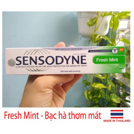 COMBO 5 LỌ Kem đánh răng Sensodyne chống ê buốt làm trắng răng 100g
