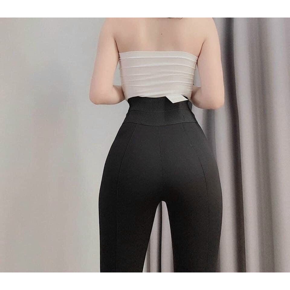 Quần legging Gân Zara Siêu đẹp,Chất dày dặn, mặc ôm vừa phải không bị lộ người tí nào,form đứng dáng