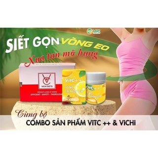 1Vichi diets & 1VitC++ liệu trình 7ngày cho mở cứng