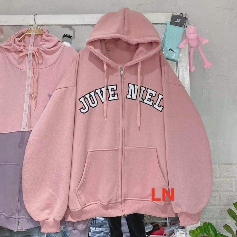 Áo khoá JUVENEL hai bên khoá LN12